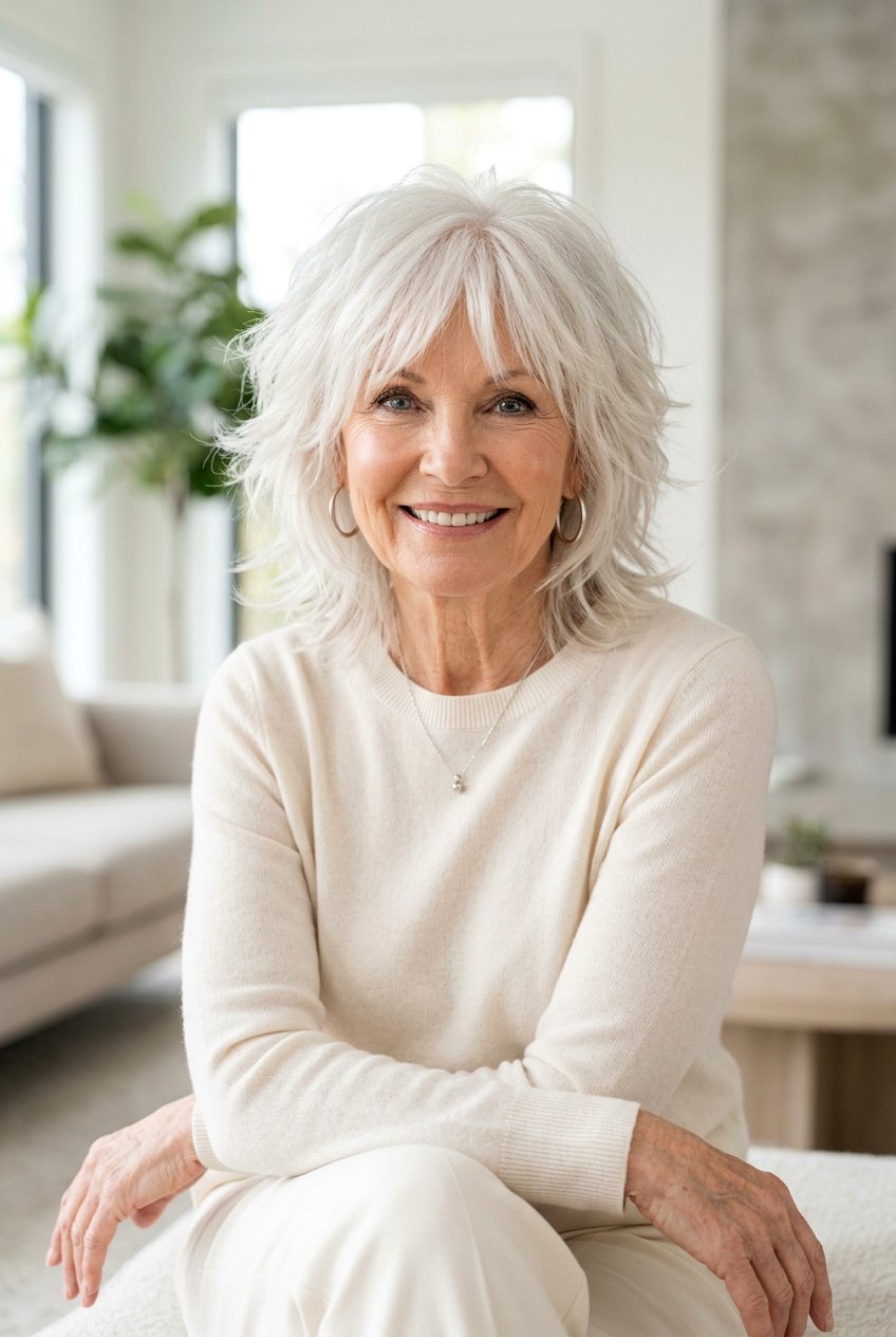 Fine Hair Shag - 20 shag haircut for women over 70 - 20 shag haircut for women over 70