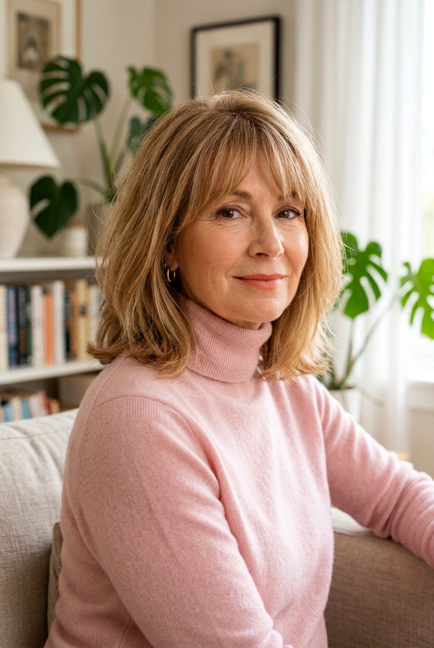 Fine hair with wispy bangs - 20 wispy bangs for mature women - 20 wispy bangs for mature women