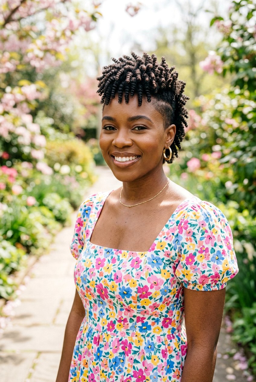 Finger Coil Frohawk - 20 curly frohawk for natural hair - 20 curly frohawk for natural hair