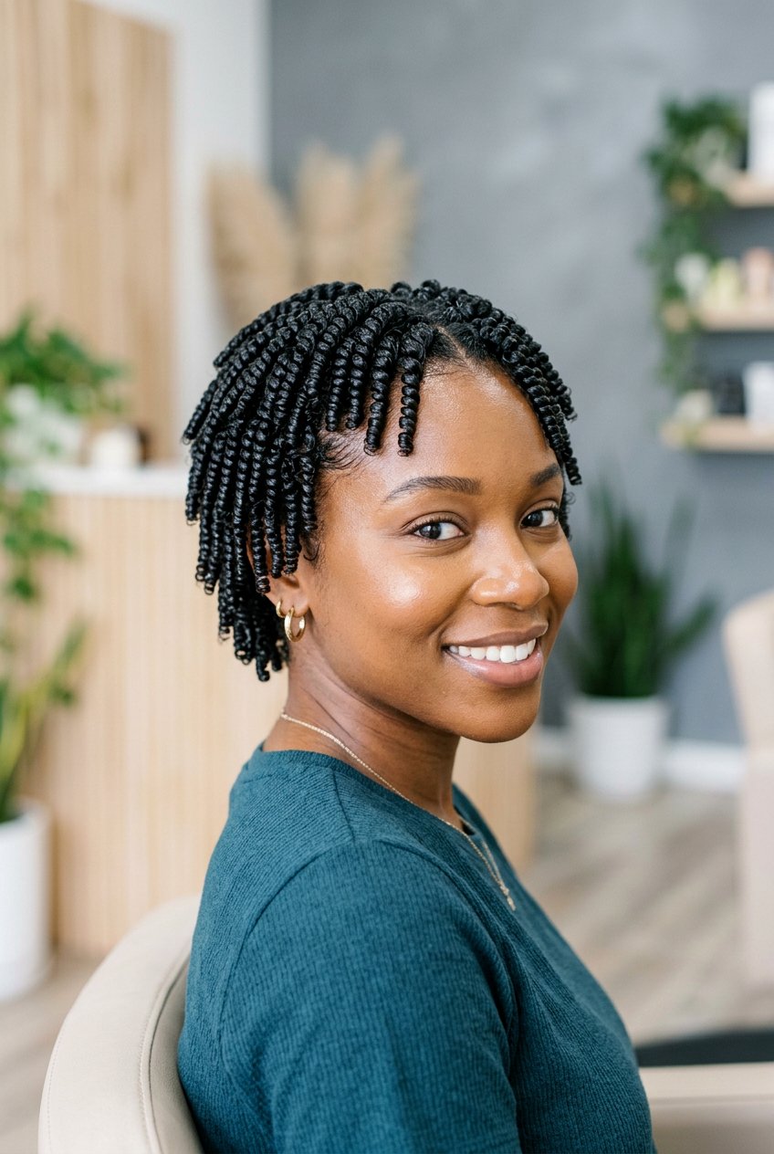 Finger Coils - 20 natural hairstyles for black women - 20 natural hairstyles for black women