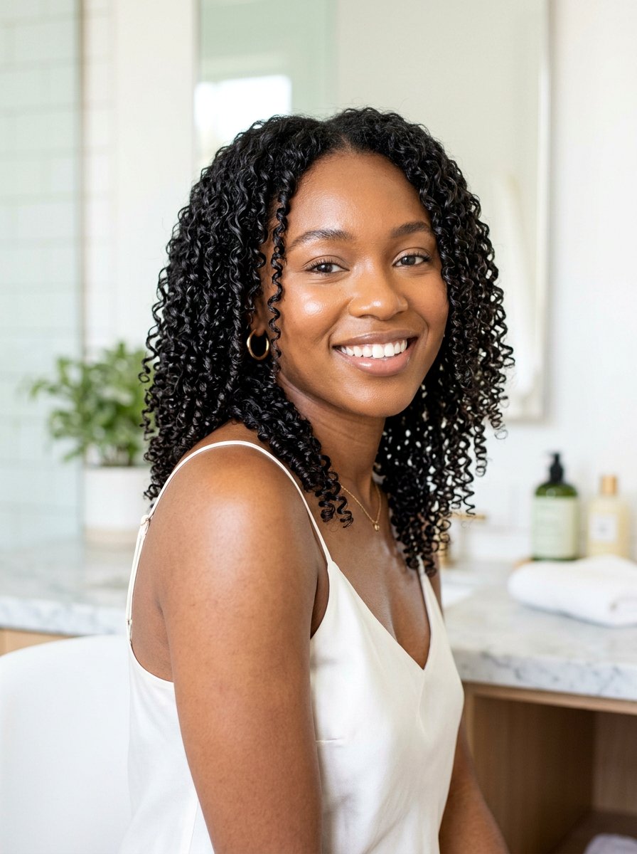 Finger Coils Heatless - 20 overnight curls without heat - 20 overnight curls without heat