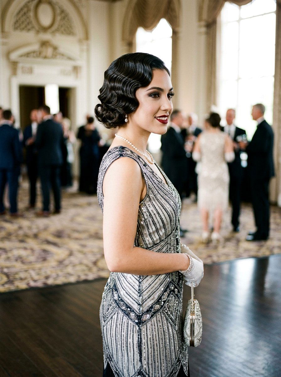 Finger Wave Bob - 20 old hollywood bob hairstyle - 20 old hollywood bob hairstyle