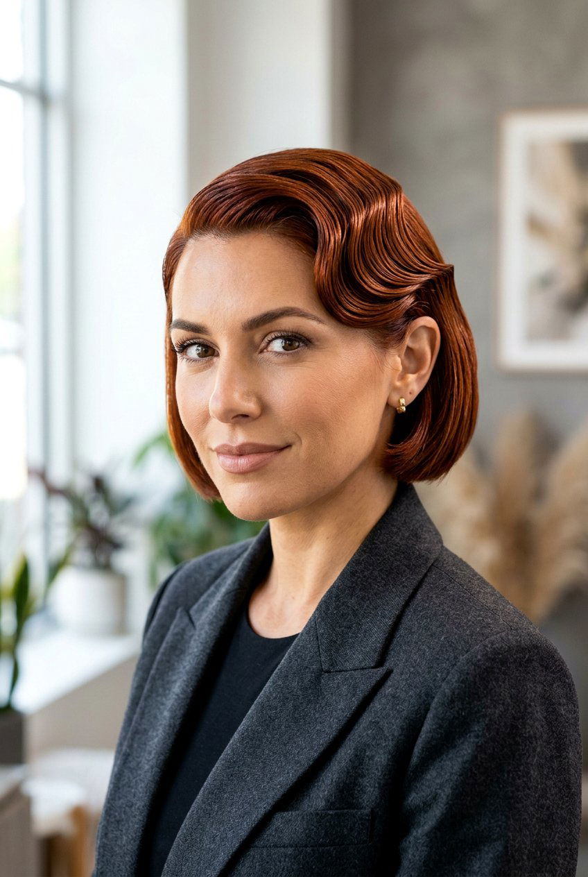 Finger Waves - 20 vintage hairstyles for women - 20 vintage hairstyles for women