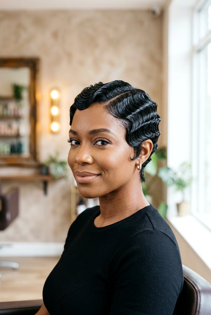 Finger waves - 20 elegant hairstyles for women - 20 elegant hairstyles for women