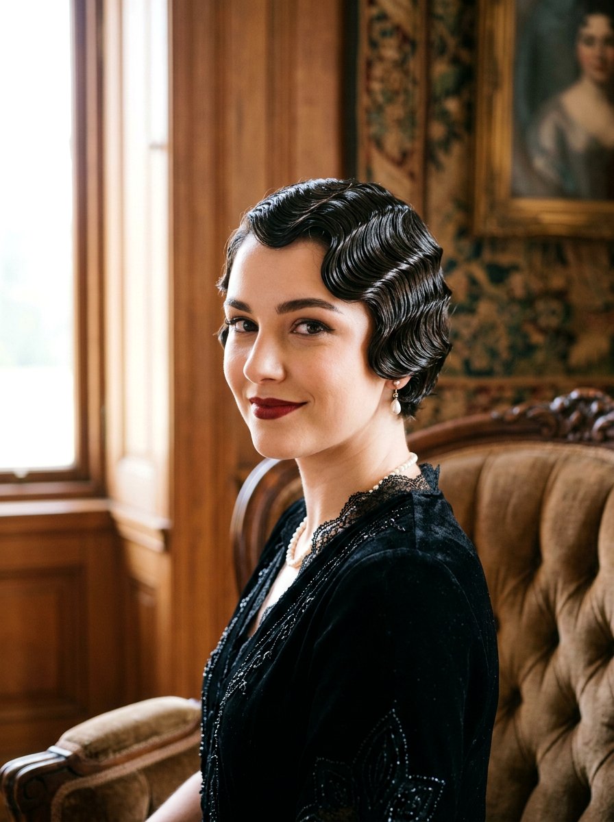 Finger waves for short hair - 20 prom hairstyles for natural hair - 20 prom hairstyles for natural hair