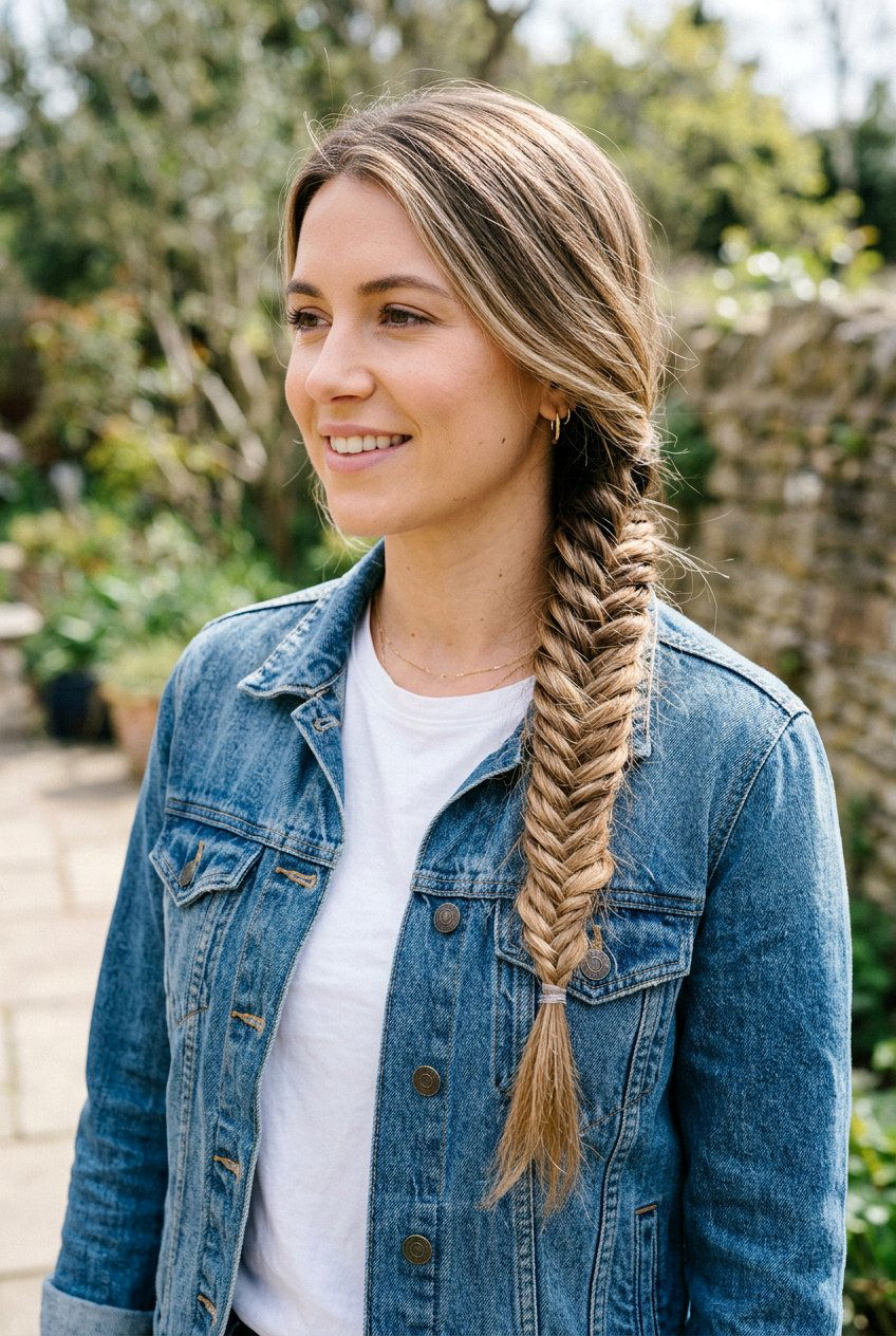 Fishtail Braid - 20 best date night hairstyle ideas - 20 best date night hairstyle ideas