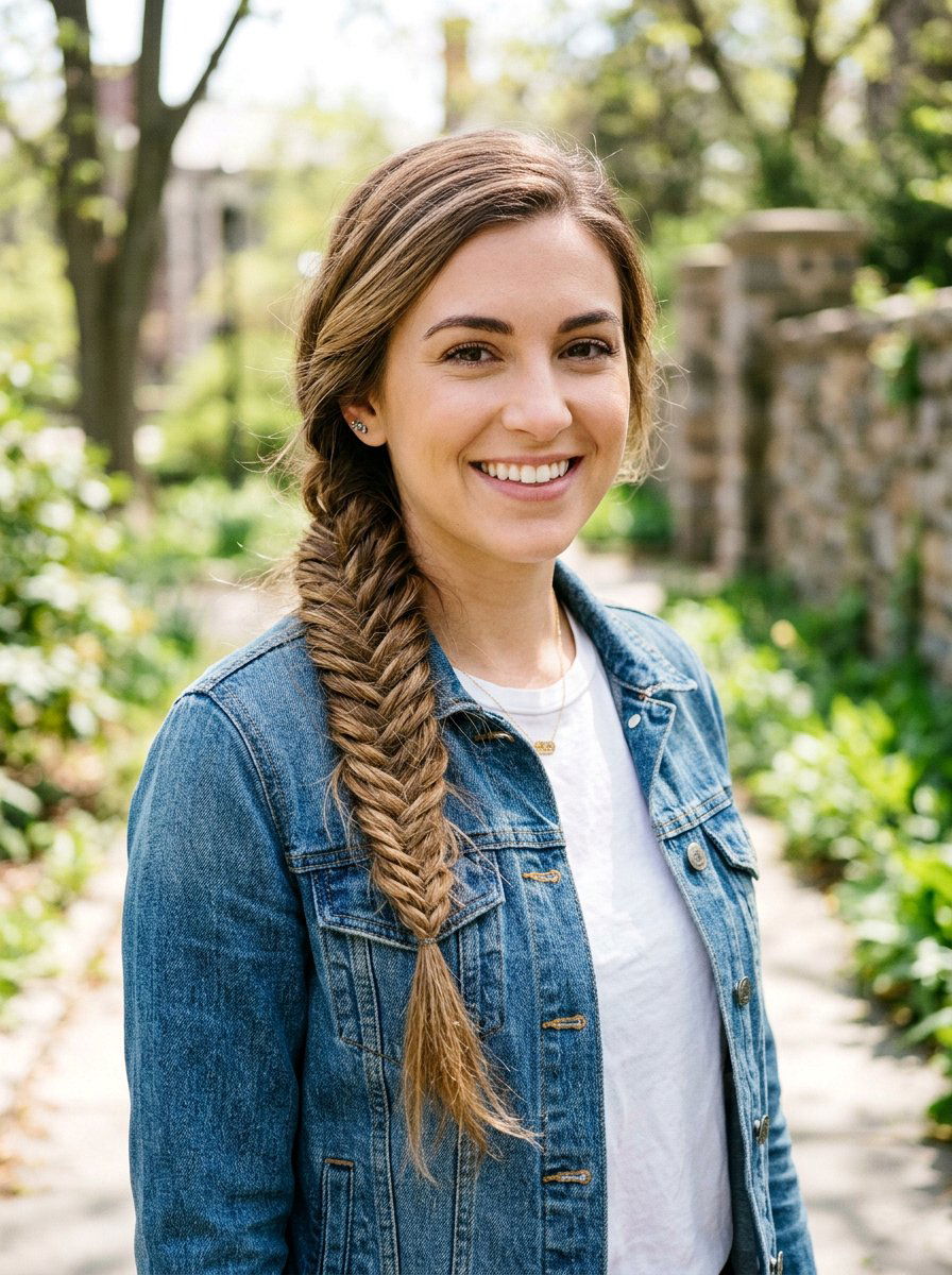 Fishtail Braid - 20 pinterest hairstyle ideas for women - 20 pinterest hairstyle ideas for women