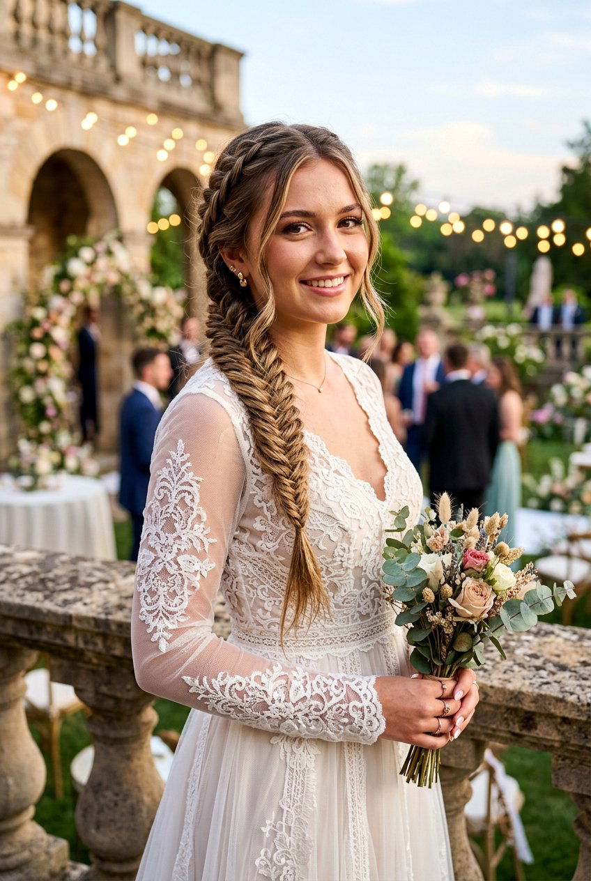 Fishtail Braid For Prom - 20 best prom hairstyle ideas - 20 best prom hairstyle ideas