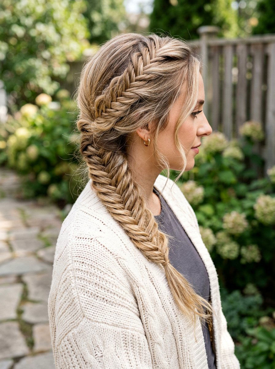Fishtail Braid Hairstyle - 20 roundup hairstyle ideas for women - 20 roundup hairstyle ideas for women