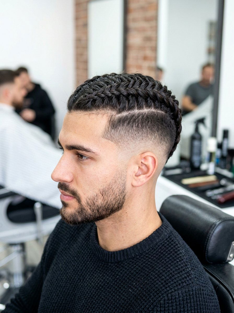 Fishtail Braid Undercut - 20 viking undercut braid men - 20 viking undercut braid men