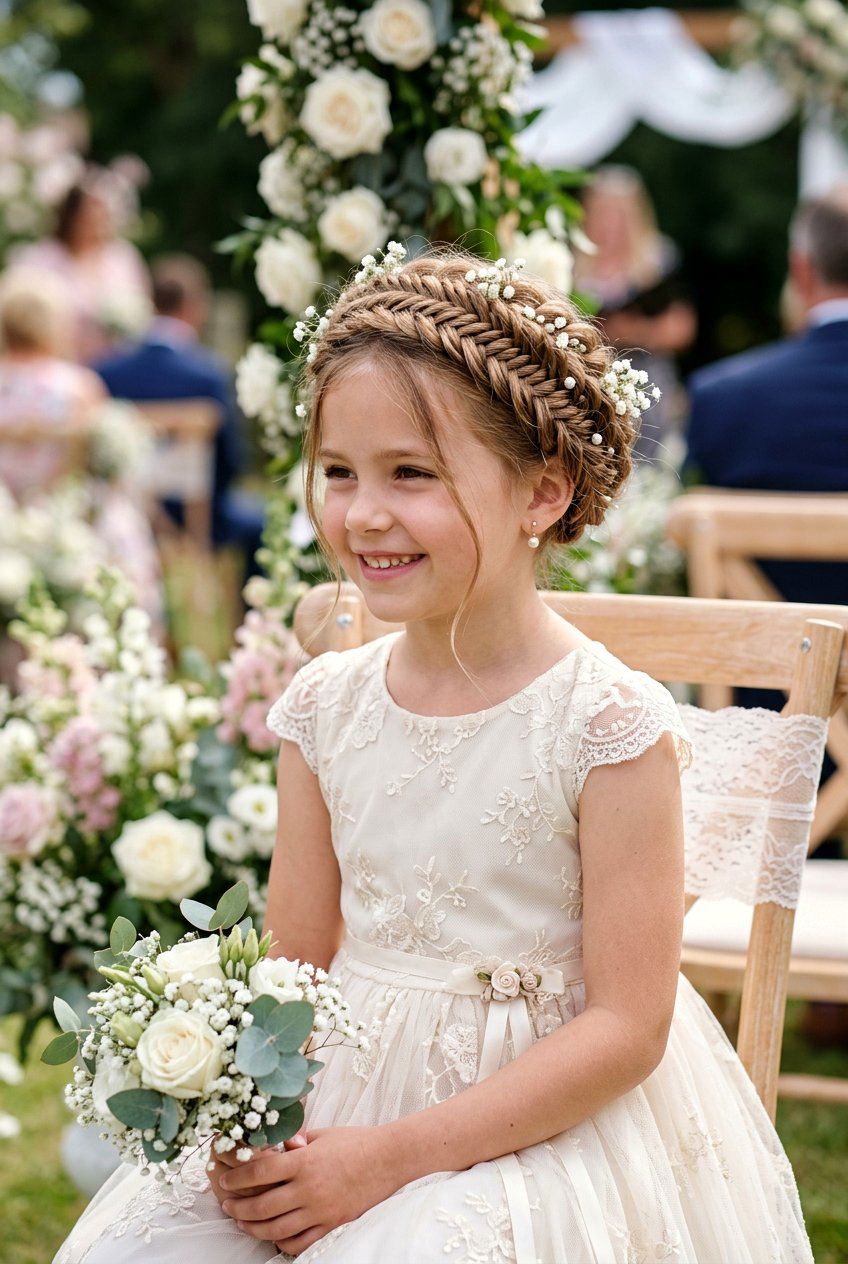 Fishtail Braided Crown - 20 little girls braided crown hairstyle - 20 little girls braided crown hairstyle