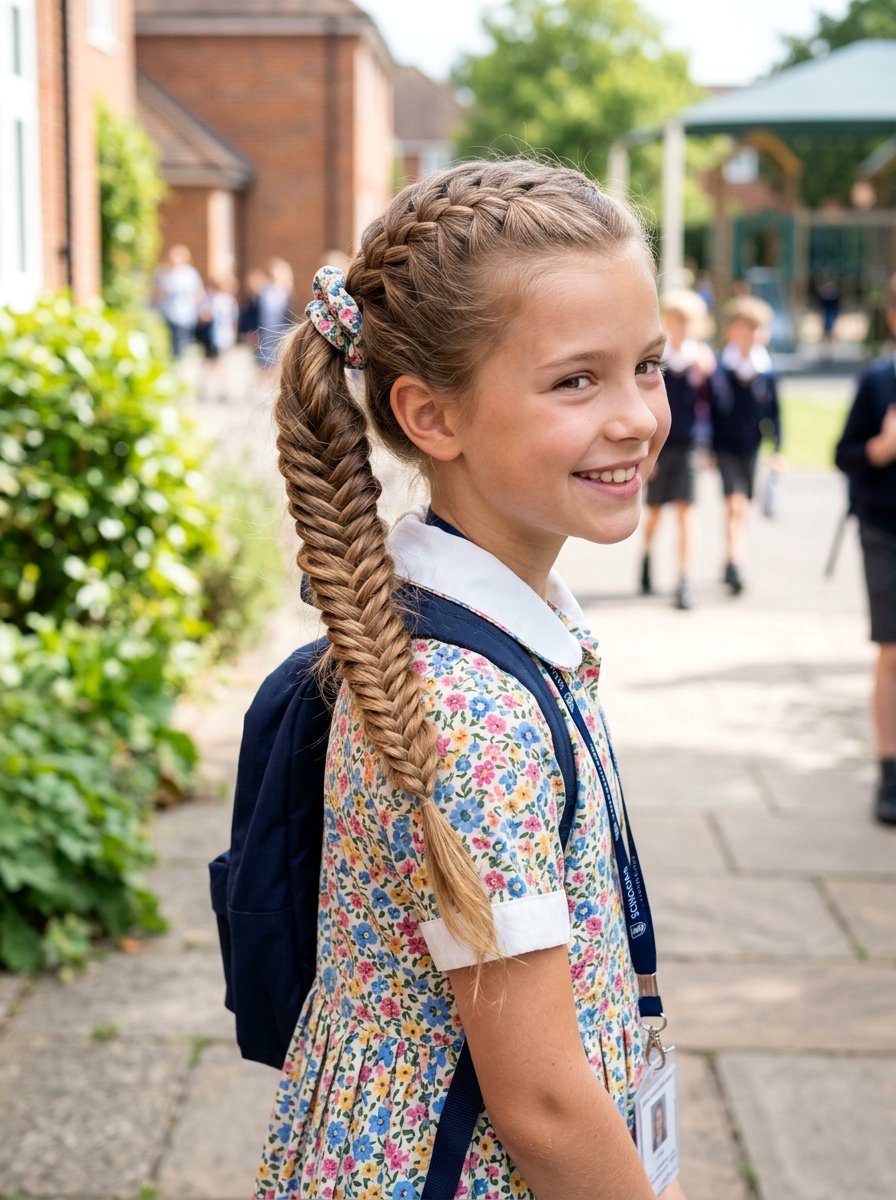 Fishtail French Braid Ponytail - 20 school french braid ponytail - 20 school french braid ponytail