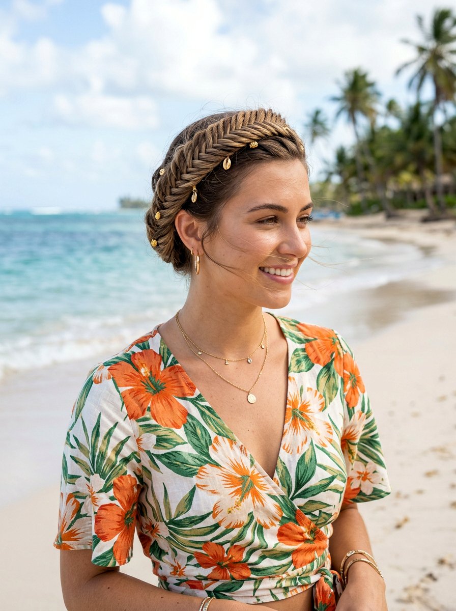 Fishtail Halo Braid For Wedding - 20 halo braid for wedding guest - 20 halo braid for wedding guest