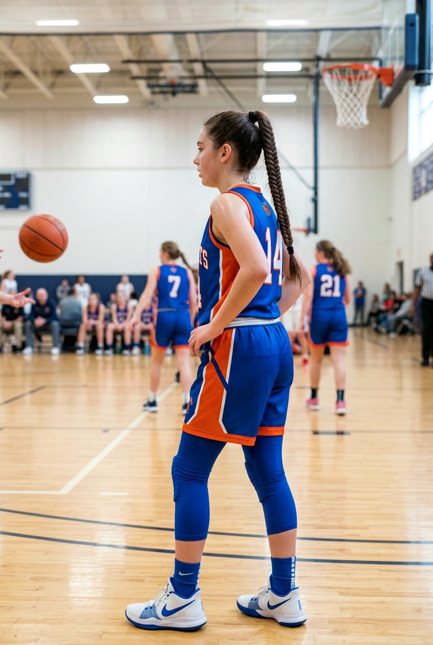 Fishtail Ponytail Basketball Hairstyle For Girls - 20 basketball hairstyles for girls - 20 basketball hairstyles for girls