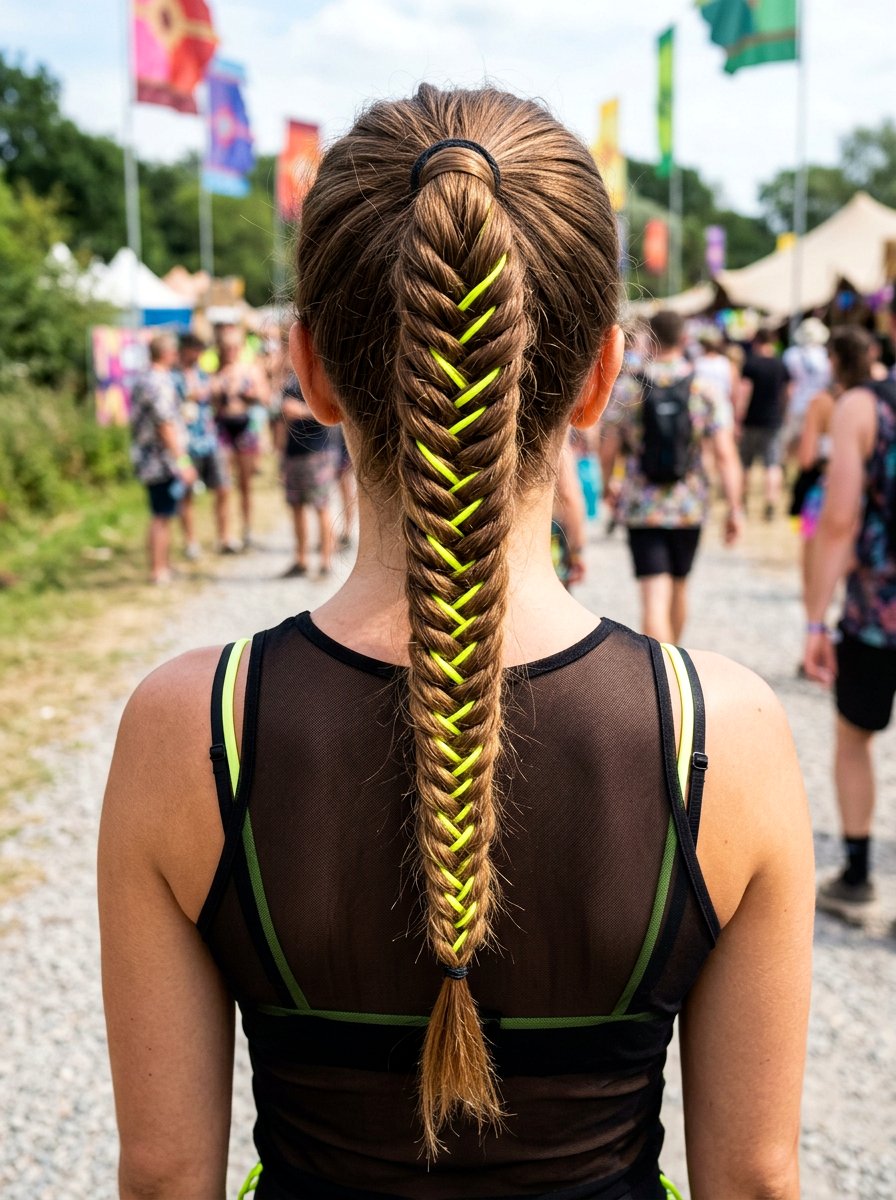 Fishtail Rave Braid Ponytail - 20 rave braid ponytail hairstyle - 20 rave braid ponytail hairstyle