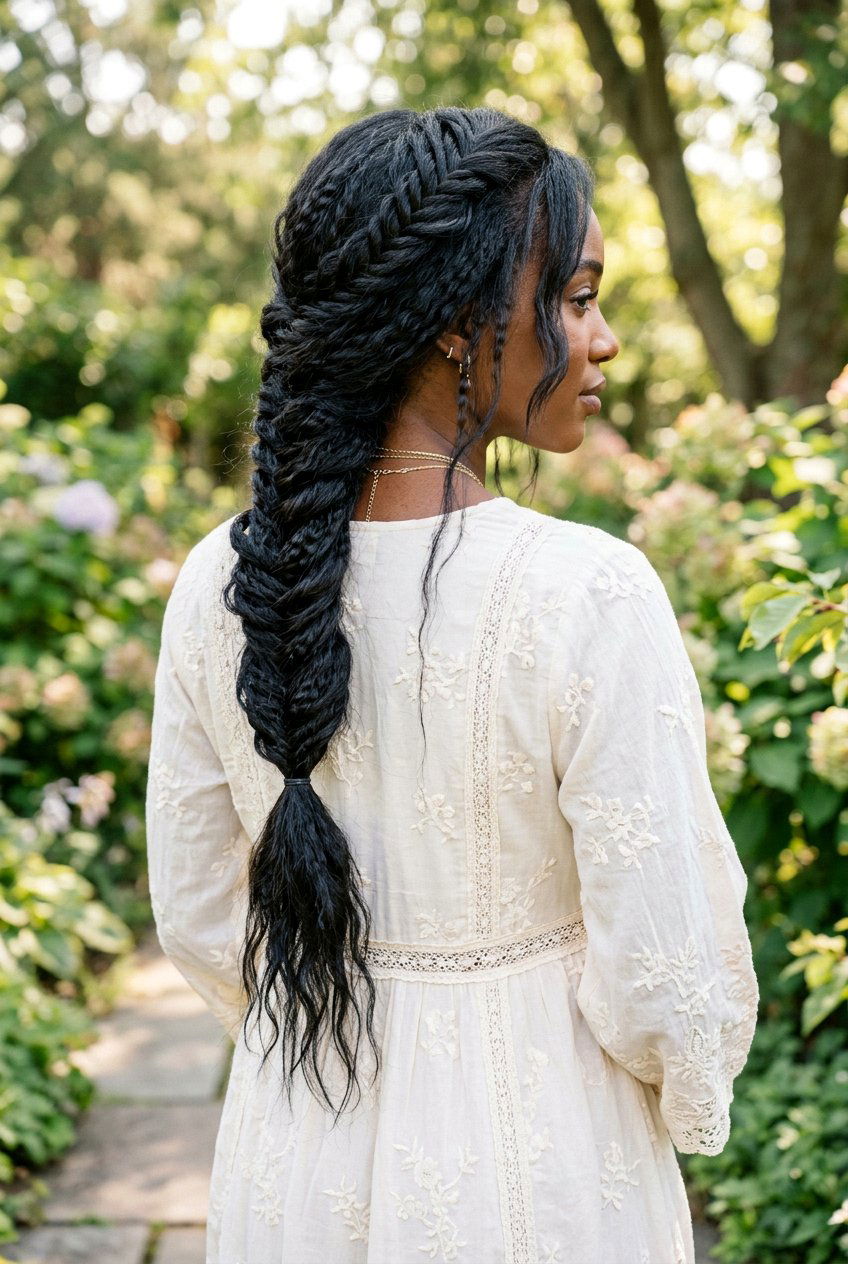 Fishtail Twist For Texture - 20 overnight twists for straight hair women - 20 overnight twists for straight hair women