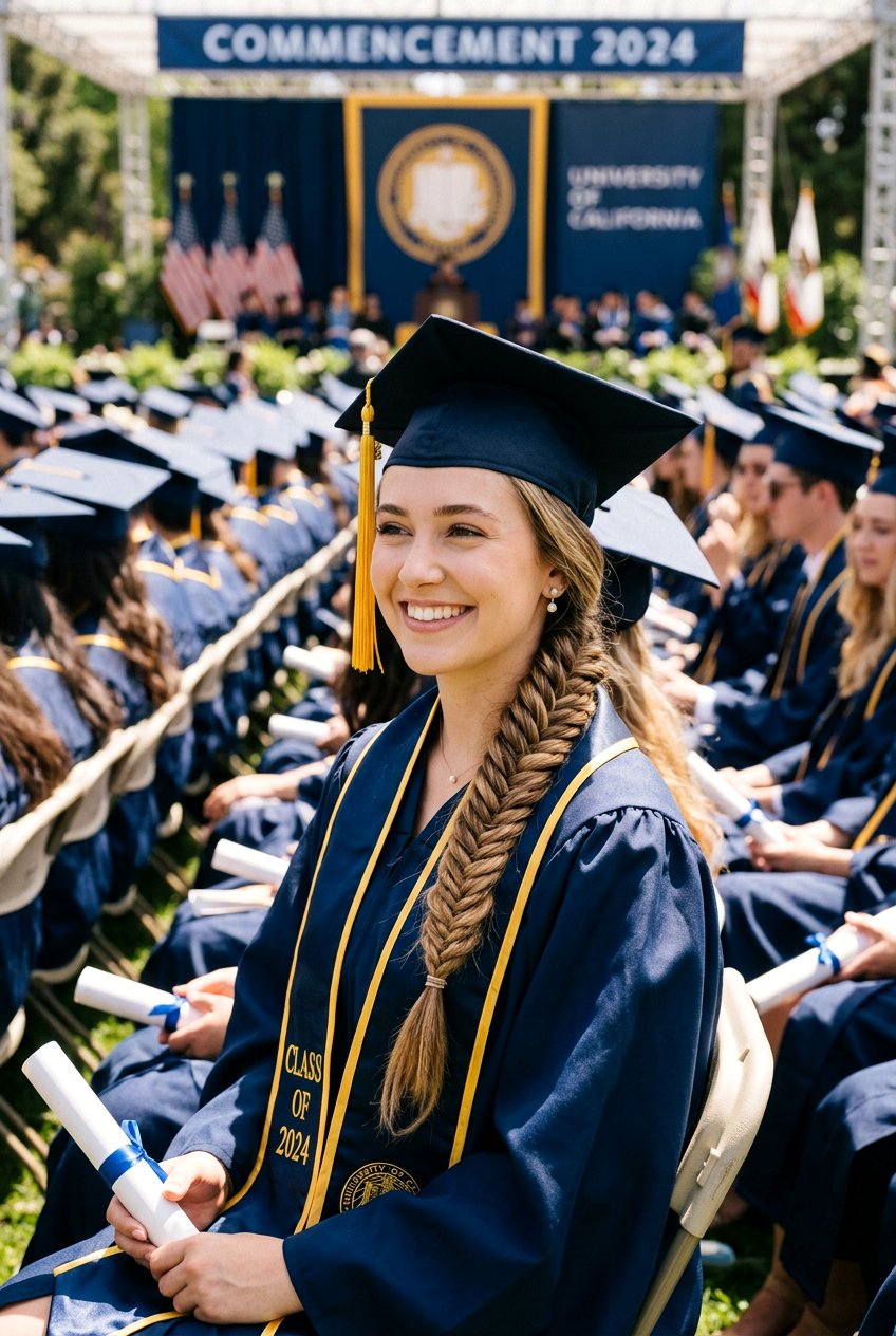 Fishtail braid for graduation - 20 graduation hairstyles - 20 graduation hairstyles