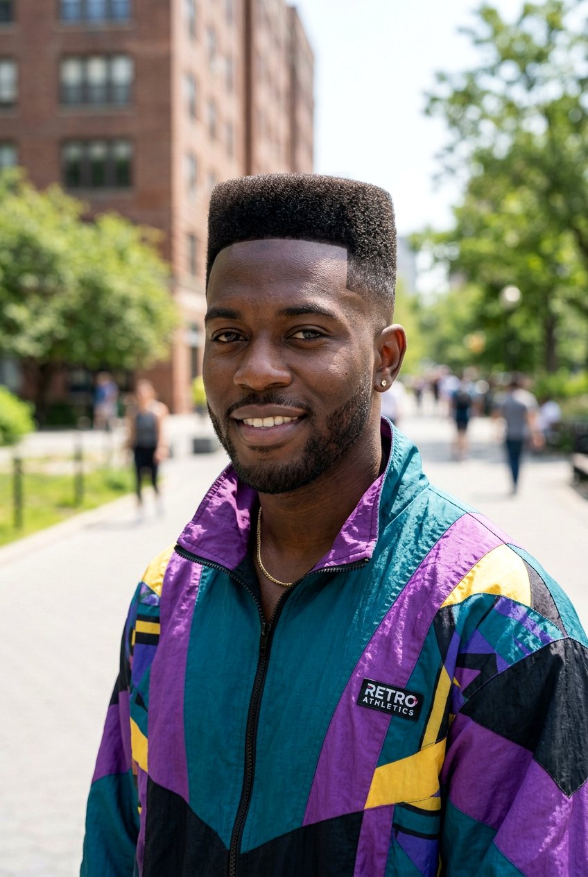 Flat Top Drop Fade - 20 drop fade for black men - 20 drop fade for black men