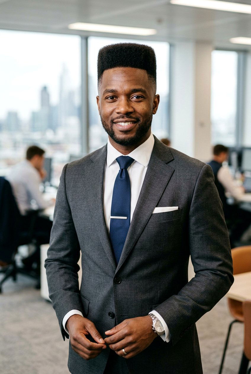 Flat Top For Professional - 20 mens haircut for professional office look - 20 men’s haircut for professional office look