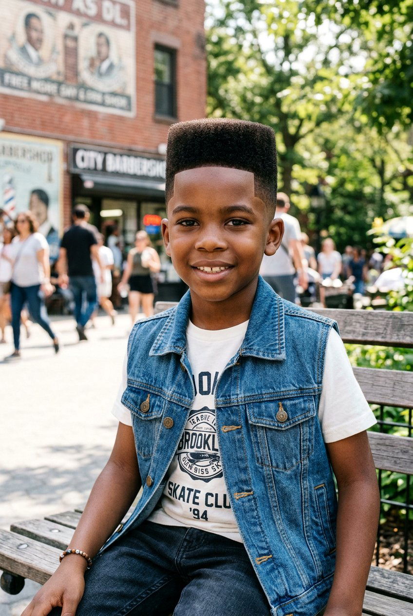 Flat Top Lineup - 20 boys lineup haircut ideas - 20 boys lineup haircut ideas
