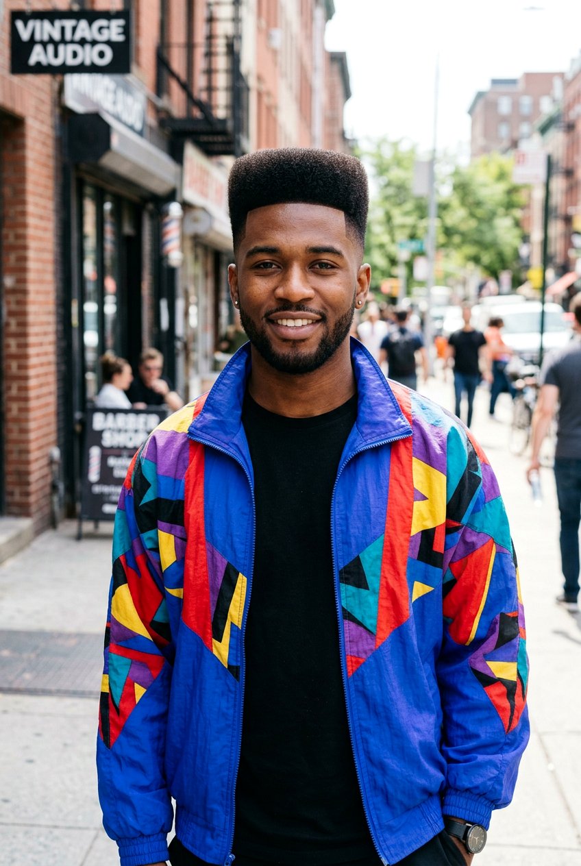 Flat Top Taper Afro Haircut - 20 taper afro haircut men - 20 taper afro haircut men