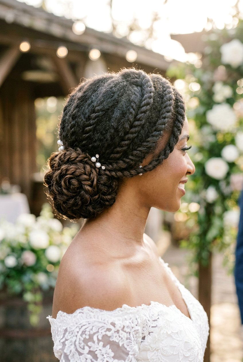 Flat Twist Bantu Knot Updo - 20 flat twist updo for wedding guest - 20 flat twist updo for wedding guest