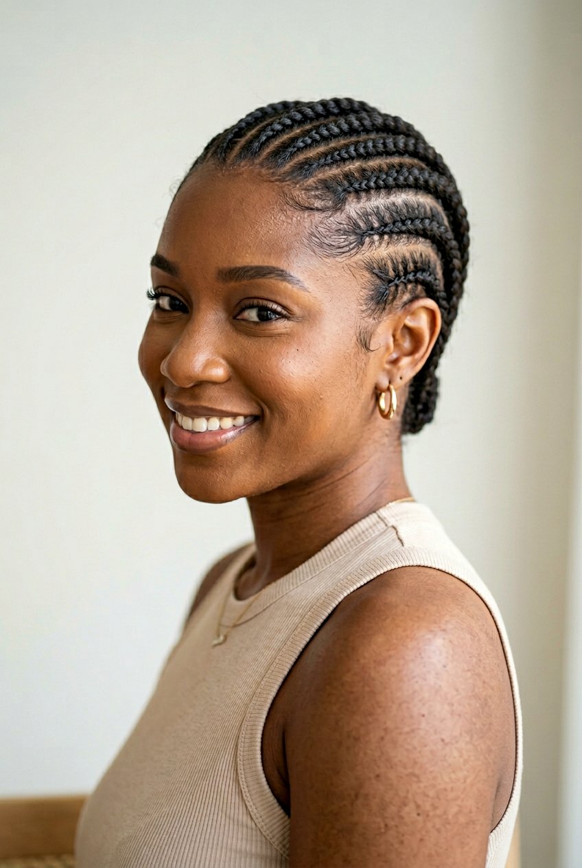 Flat Twist Cornrow Style - 20 simple flat twist hairstyles for beginners - 20 simple flat twist hairstyles for beginners