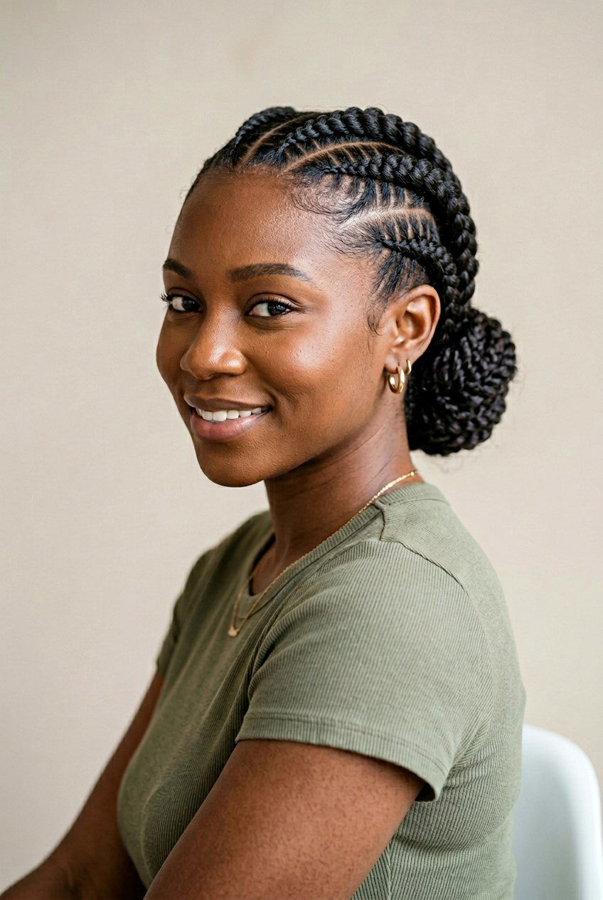 Flat Twist Feed In Style - 20 simple flat twist hairstyles for beginners - 20 simple flat twist hairstyles for beginners