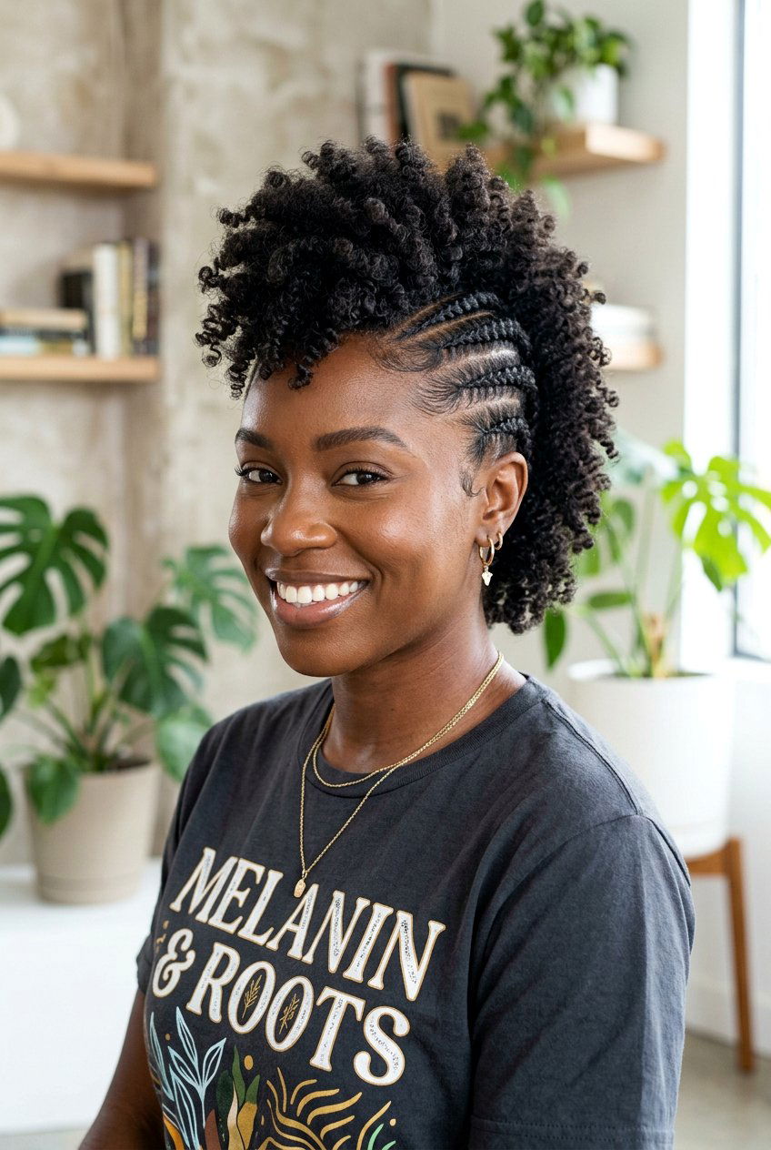 Flat Twist Mohawk Crown - 20 flat twist crown hairstyle - 20 flat twist crown hairstyle