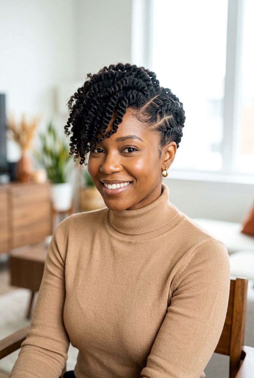 Flat Twist Out On Tapered Hair - 20 twist out on tapered natural hair - 20 twist out on tapered natural hair