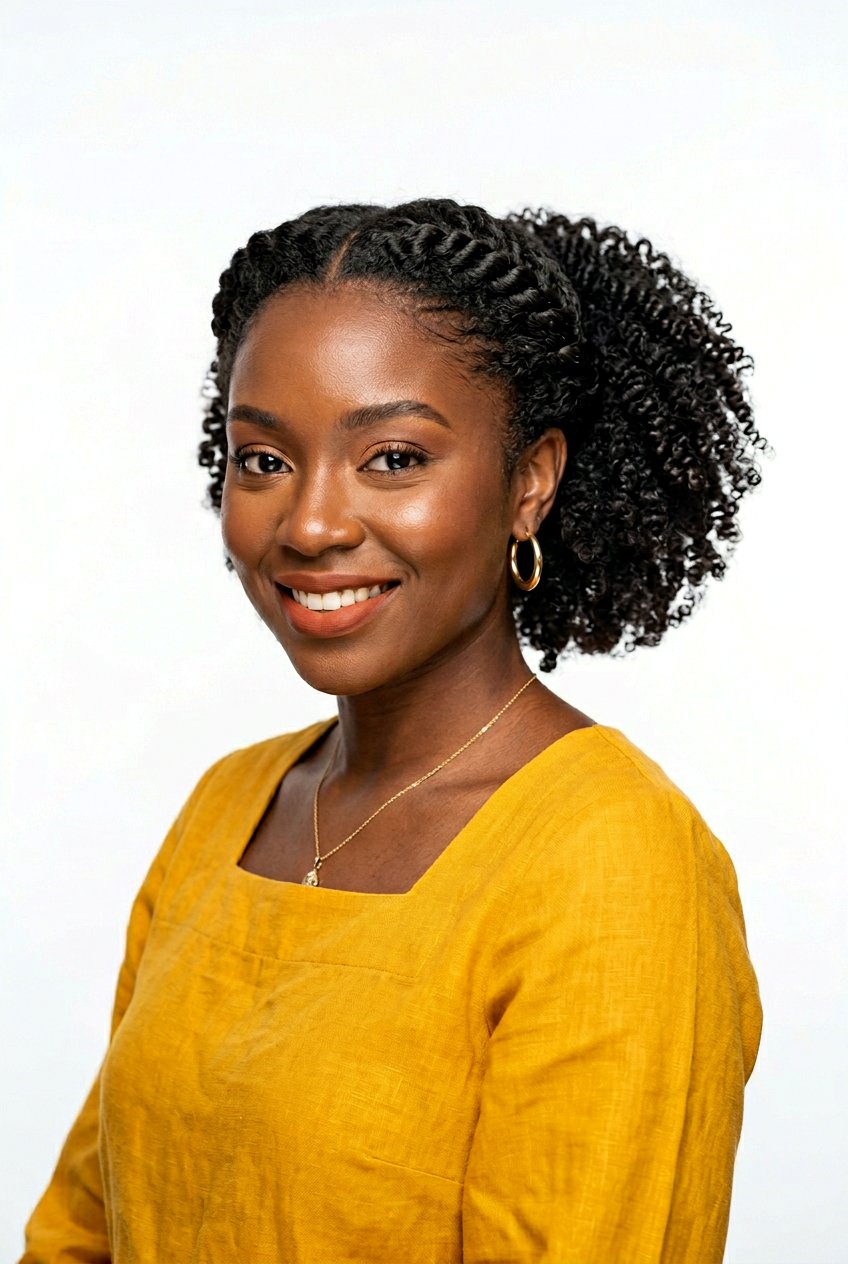 Flat Twist Out Puff - 20 quick puff hairstyles for black women - 20 quick puff hairstyles for black women