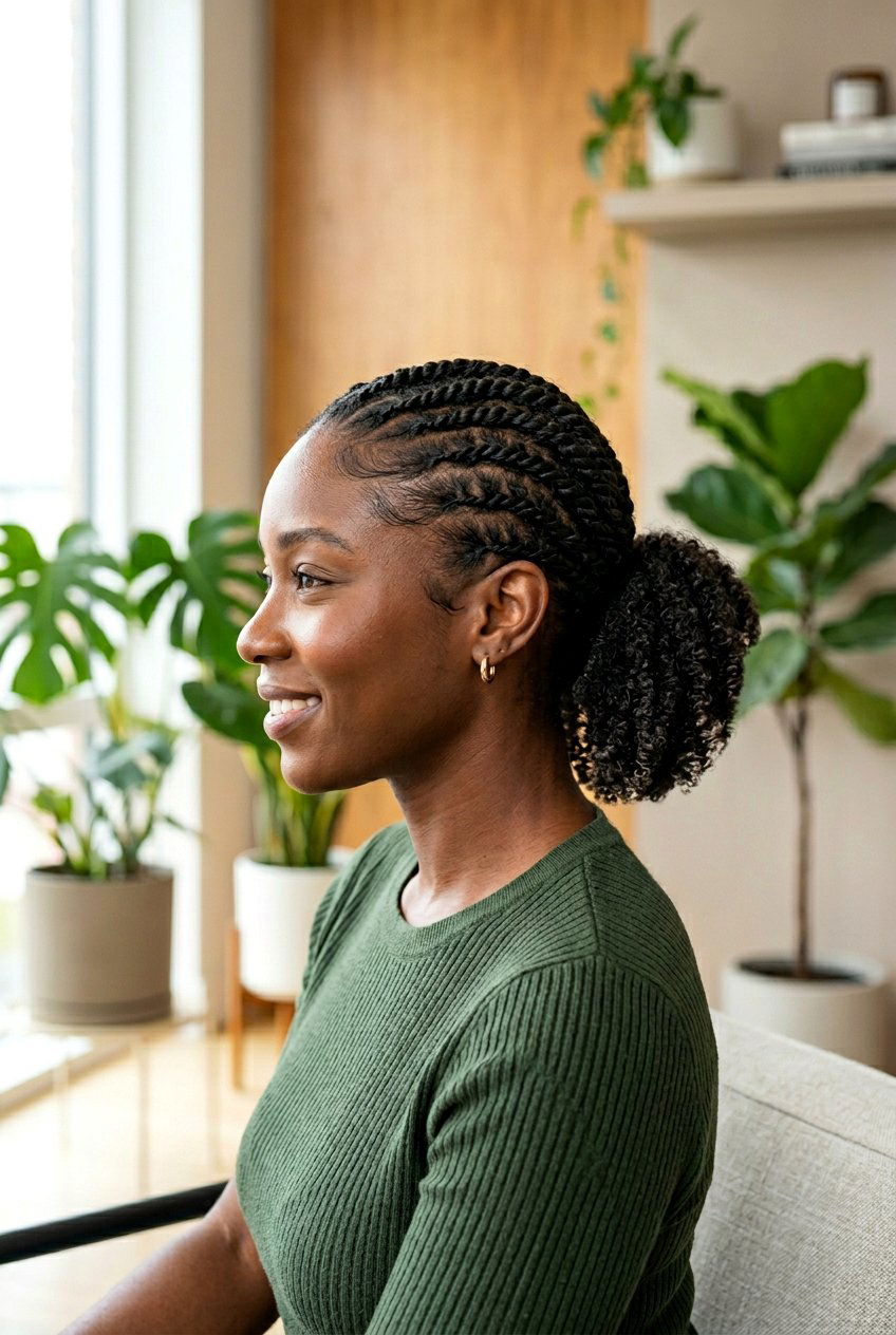 Flat Twist Ponytail on Short Natural Hair - 20 flat twist ponytail for natural hair - 20 flat twist ponytail for natural hair