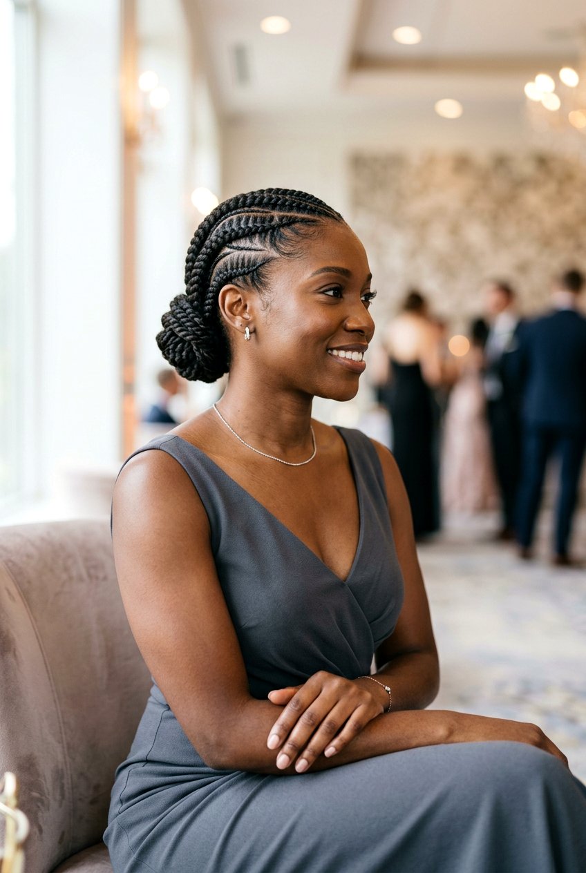 Flat Twist Updo - 20 black women classy updo hairstyles - 20 black women classy updo hairstyles