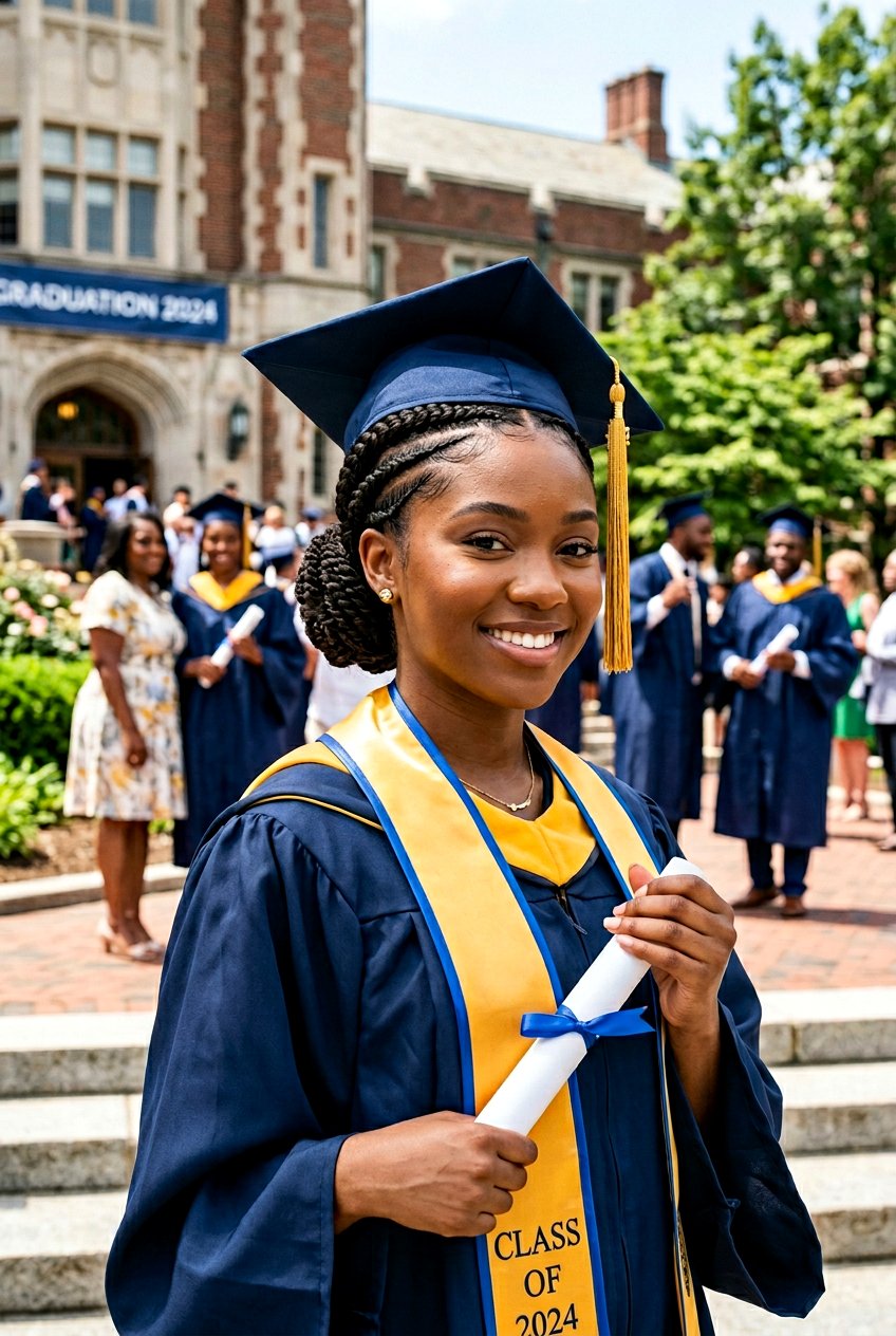Flat Twist Updo For Graduation - 20 black women graduation natural hairstyles - 20 black women graduation natural hairstyles