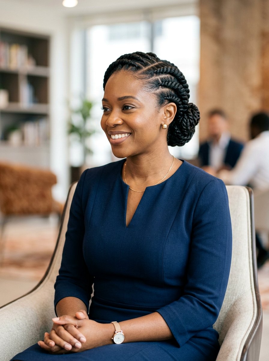 Flat Twist Updo Natural Hair - 20 interview hairstyle for curly natural hair - 20 interview hairstyle for curly natural hair