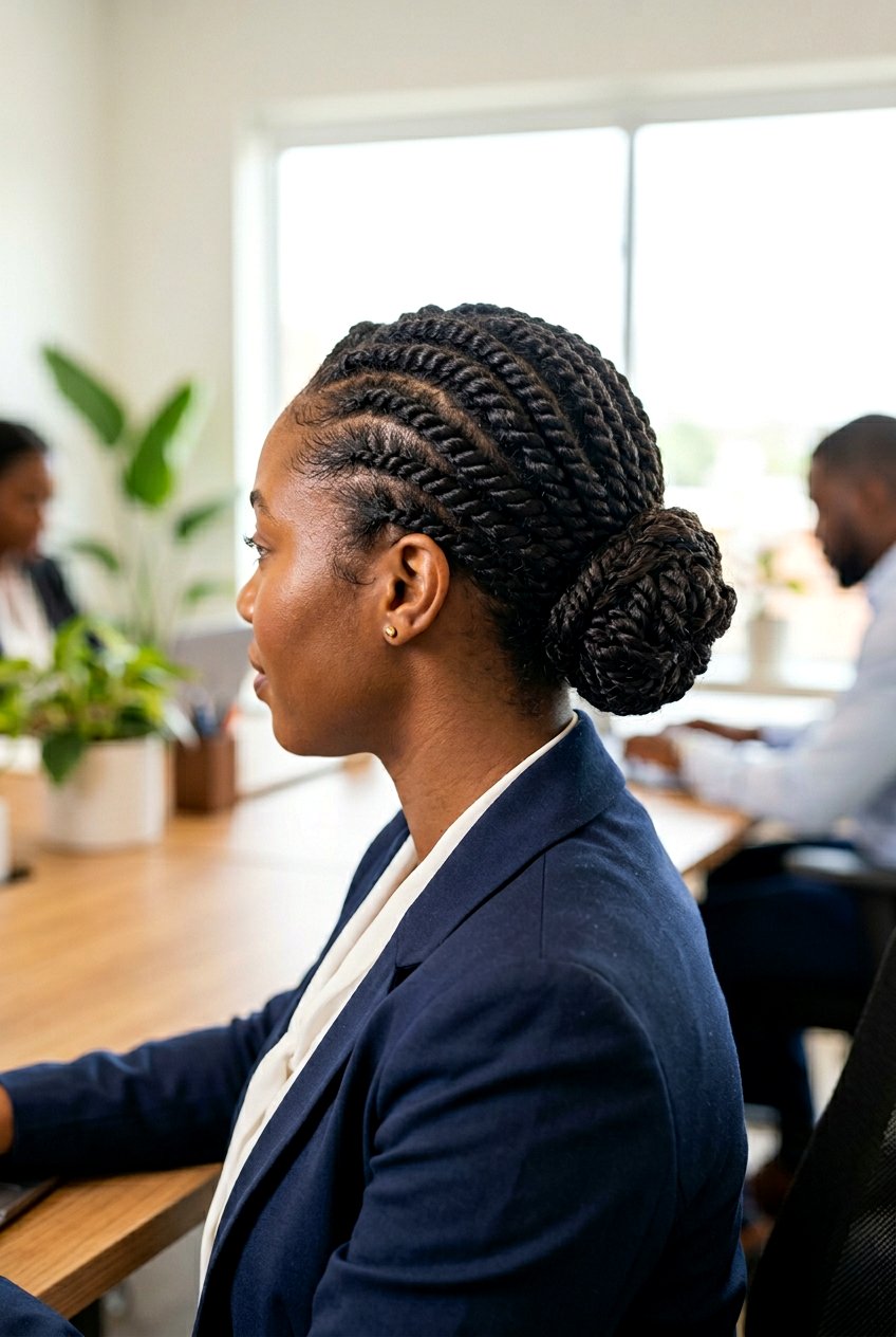 Flat Twist Updo Natural Hair - 20 graduation hairstyles for natural hair - 20 graduation hairstyles for natural hair