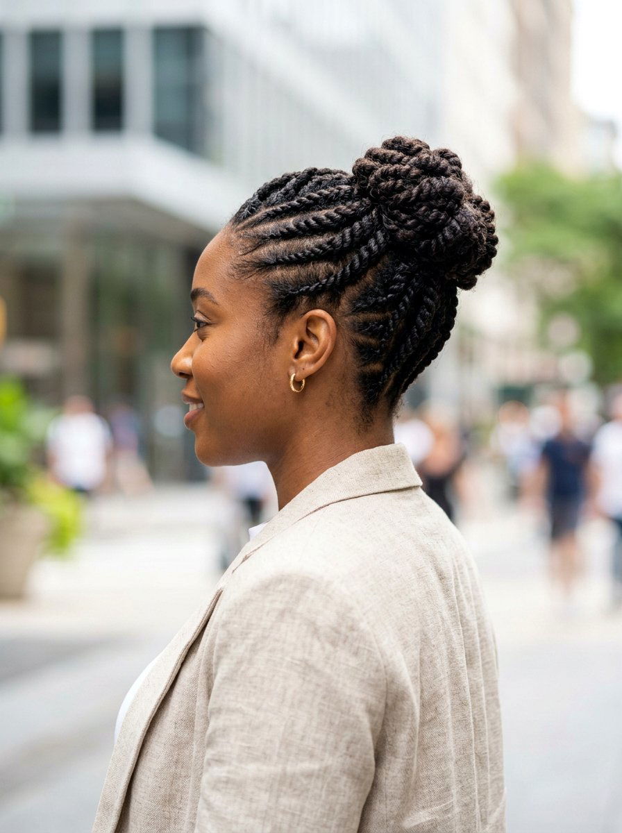 20 Simple Work Hairstyle for Natural Hair: Quick & Cute Ideas