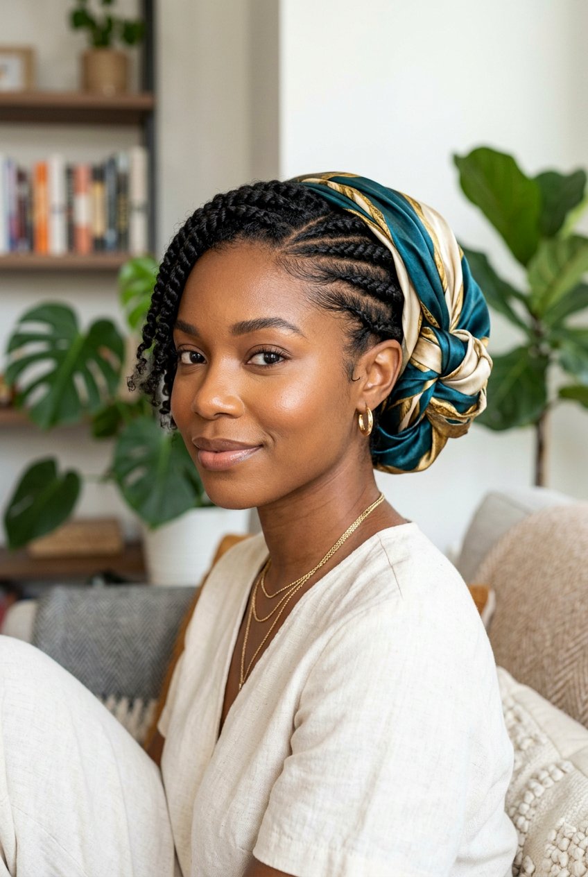 Flat Twists - 20 bonnet hairstyle for curly hair - 20 bonnet hairstyle for curly hair