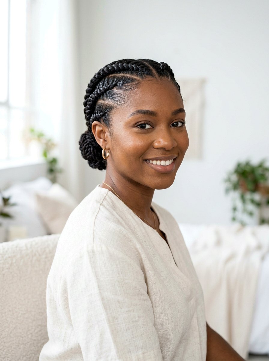 Flat Twists For Definition - 20 overnight twists for natural hair - 20 overnight twists for natural hair
