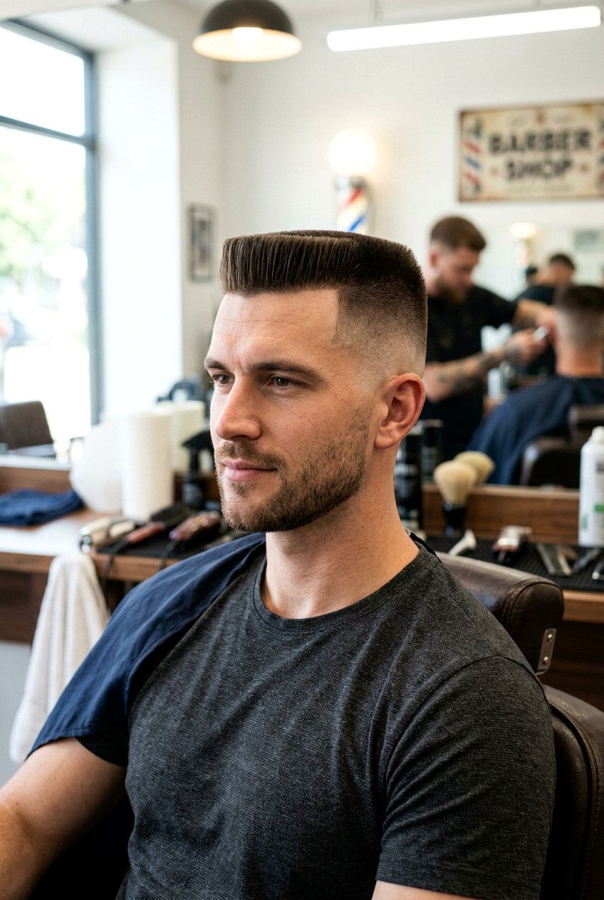 Flat top crew cut - 20 crew cut haircut - 20 crew cut haircut