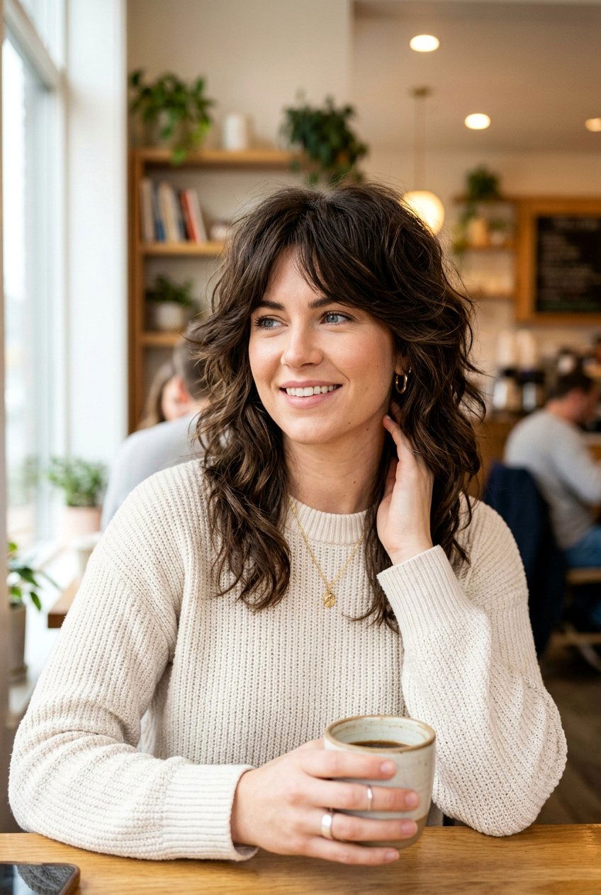 Flattering Shag Haircut For Thick Hair - 20 flattering shag for thick hair - 20 flattering shag for thick hair