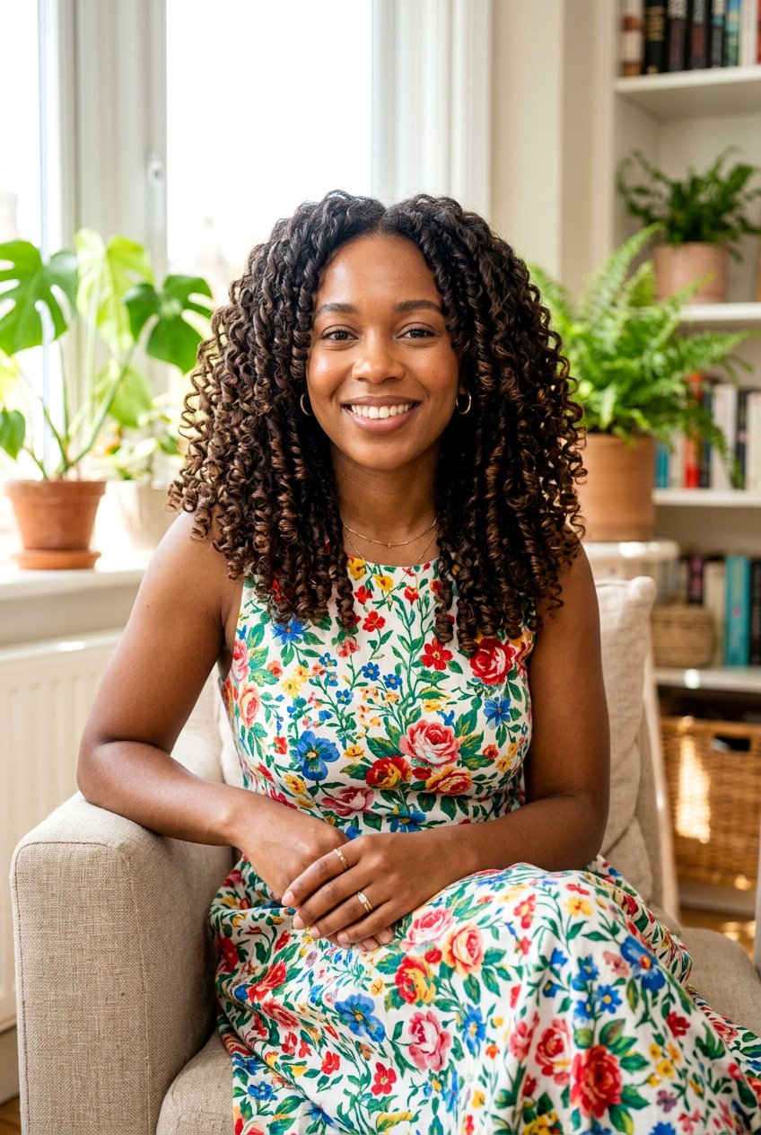 Flexi Rod Curls - 20 heatless curls for fine hair women - 20 heatless curls for fine hair women