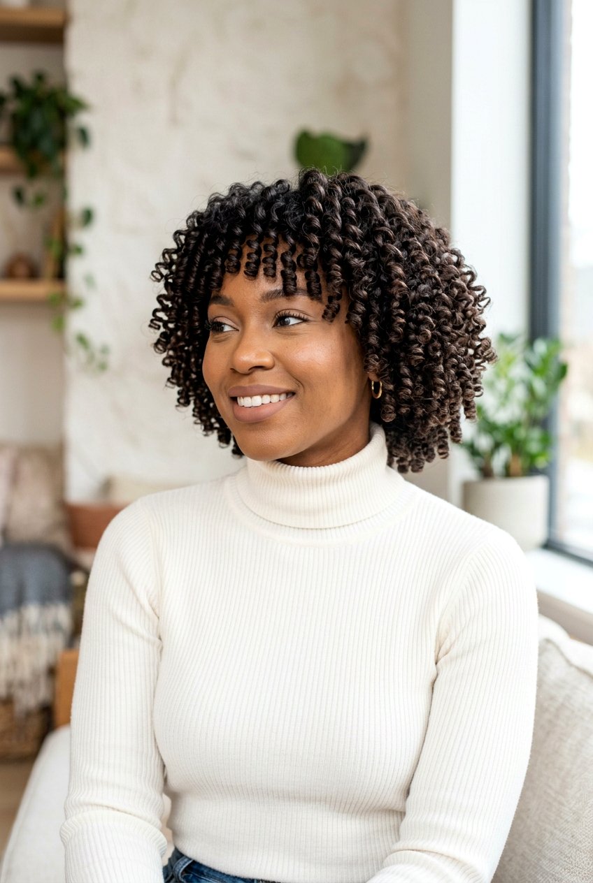 Flexi Rod Curls Short Hair - 20 best heatless hairstyle ideas - 20 best heatless hairstyle ideas