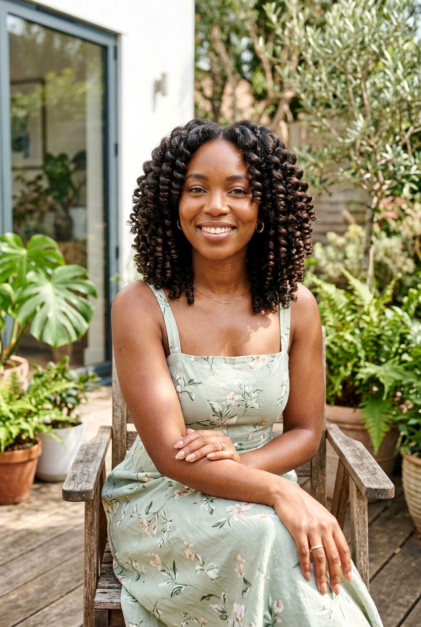 Flexi Rod Set - 20 heatless curls for shoulder length hair - 20 heatless curls for shoulder length hair