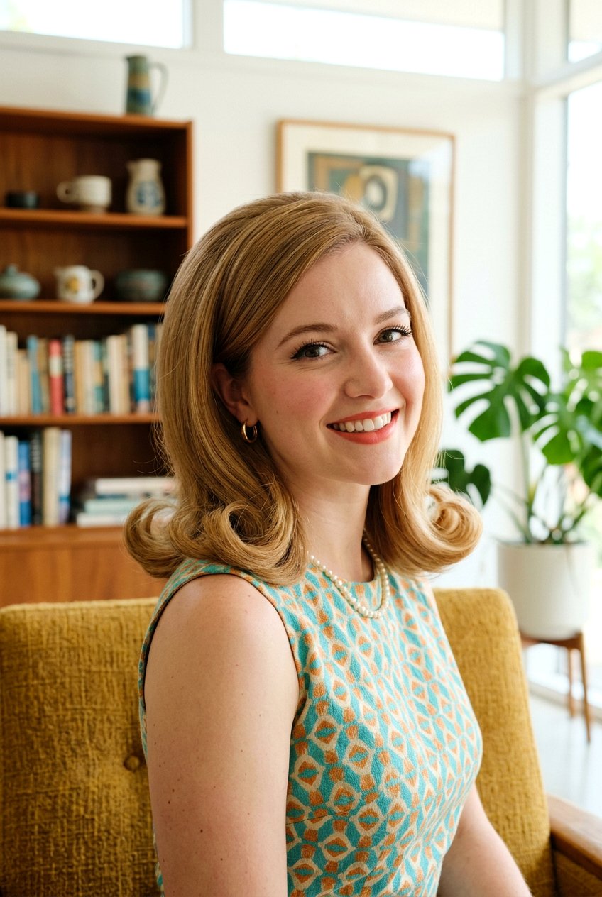 Flip Hairstyle Retro Hair - 20 retro hairstyles for women - 20 retro hairstyles for women