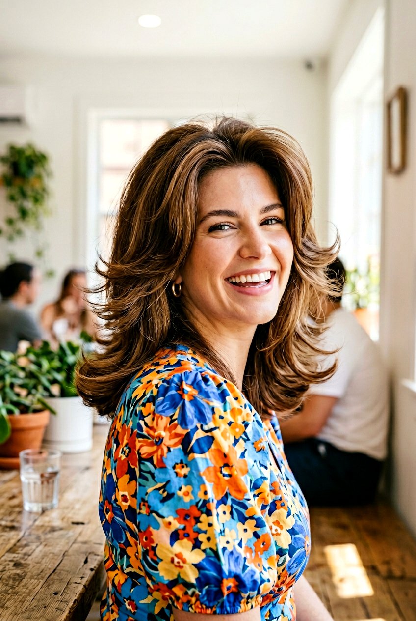 Flipped Ends 90s Blowout - 20 90s blowout hairstyle - 20 90s blowout hairstyle