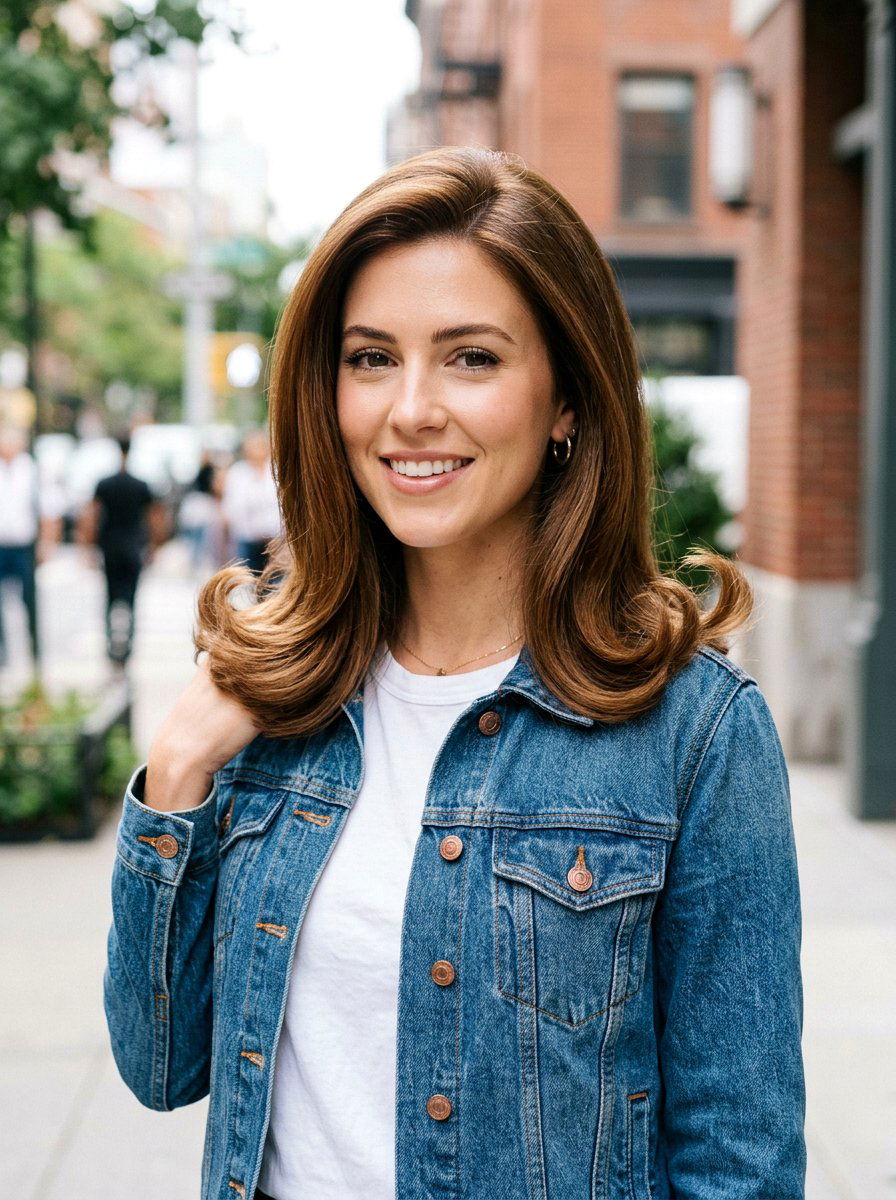 Flipped Ends Blowout - 20 glamorous blowout hairstyle ideas - 20 glamorous blowout hairstyle ideas