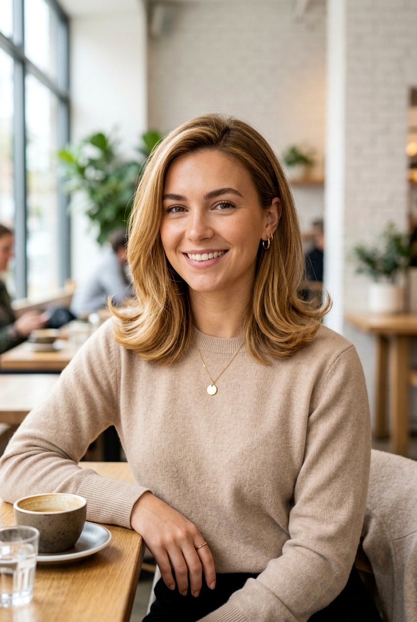 Flipped Ends Lob Haircut - 20 flipped ends hairstyle - 20 flipped ends hairstyle