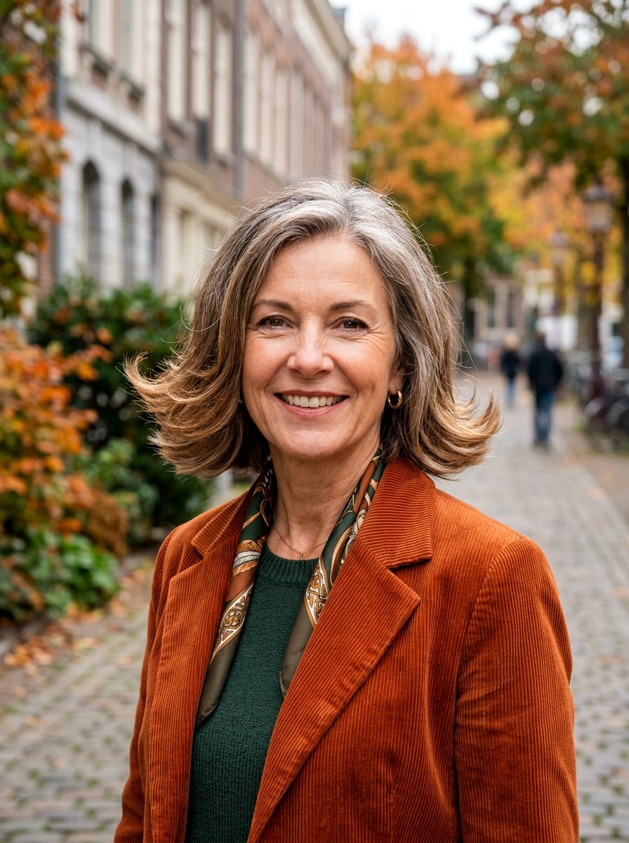 Flipped Out Bob - 20 easy hairstyle for mature women over 50 - 20 easy hairstyle for mature women over 50