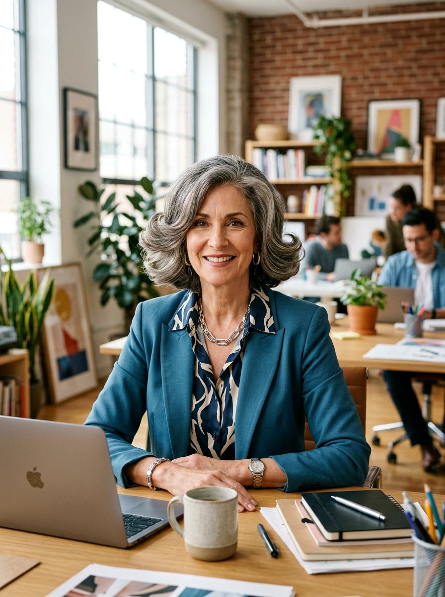 Flipped Out Bob - 20 interview hairstyle for mature women - 20 interview hairstyle for mature women